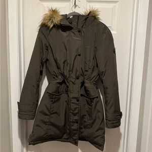 Michael Kors Olive Green Parka